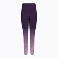 Legginsy treningowe damskie Gym Glamour Ombre violet 7