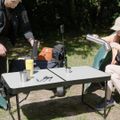 Wózek transportowy składany AQUASTIC Caro granatowy 20