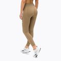 Legginsy treningowe damskie Gym Glamour Push Up nude 3