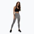 Legginsy treningowe damskie Gym Glamour Fusion light grey 2