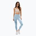 Legginsy treningowe damskie Gym Glamour Fusion blue 2