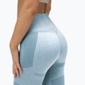 Legginsy treningowe damskie Gym Glamour Fusion blue 5