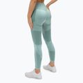 Legginsy treningowe damskie Gym Glamour Fusion green 3