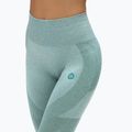 Legginsy treningowe damskie Gym Glamour Fusion green 4