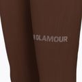 Legginsy treningowe damskie Gym Glamour Push Up chocolate 3