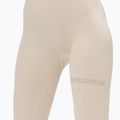 Legginsy treningowe damskie Gym Glamour Push Up cream 4