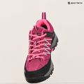 Buty trekkingowe juniorskie CMP Rigel Low Wp berry/pink fluo 9