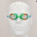 Okulary do pływania dziecięce TYR Swimple Tie Dye Non-Mirrored clear/ green/ orange 8