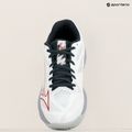 Buty do siatkówki dziecięce Mizuno Lightning Star Z7 white/salsa/black 9