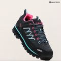 Buty trekkingowe damskie CMP Moon Low Wp antracite/acqua 15