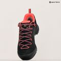 Buty podejściowe damskie Salewa Wildfire Leather GTX black/fluo coral 16