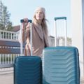 Walizka podróżna kabinowa KADVA Sancho 38 l niebieska 23