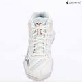 Buty do siatkówki damskie Mizuno Wave Voltage 2 Mid white/aleutian/cloud pink 9