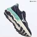 Buty do biegania damskie Mizuno Wave Sky 8 india ink/neo silver/dusty jade green 9