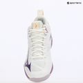 Buty do siatkówki damskie Mizuno Wave Dimension Mid white/patrician purple/quince 9