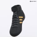Buty zapaśnicze dziecięce adidas Havoc greay six/ matte gold/ core black 9