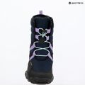 Śniegowce juniorskie Geox Trekkyup ABX navy/purple 9
