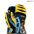 Rękawice narciarskie Level SQ CF Mitt yellow/blue 9