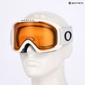Gogle narciarskie Oakley O-Frame 2.0 Pro L matte white/persimmon 7