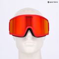 Gogle narciarskie Oakley Target Line M redline/fire iridium 10