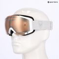 Gogle narciarskie damskie Rossignol Airis Sonar W white/super silver 9