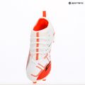Buty piłkarskie dziecięce PUMA Ultra 5 Match FG/AG Jr puma white/puma black/glowing red 9