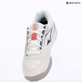 Buty do siatkówki damskie Mizuno Cyclone Speed 5 white/violet indigo/camellia rose 9