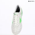 Buty piłkarskie męskie Mizuno Morelia II Japan Md white/neon green/galaxy silver 9