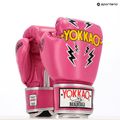 Rękawice bokserskie męskie YOKKAO Stadium fuchsia 8