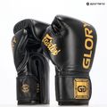 Rękawice bokserskie Fairtex Glory Competition Lace Velcro black 8
