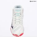 Buty do siatkówki damskie Mizuno Wave Voltage 2 Mid white/violet indigo/camellia rose 9