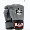 Rękawice bokserskie RAJA BOXING Single Semi Leather grey 8