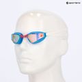 Okulary do pływania SWANS Valkyrie SR-72M PAF AB sky blue/ ruby mirror 7
