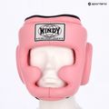Kask bokserski WINDY Genuine Leather pink 6
