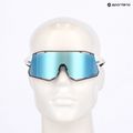 Okulary przeciwsłoneczne Tifosi Rail Race Clarion matte white/clarion blue/clear 8