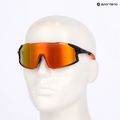 Okulary przeciwsłoneczne Tifosi Stash Clarion black/orange fade/orange/ac red/clear 8