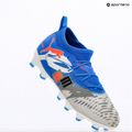 Buty piłkarskie dziecięce PUMA Future 8 Match Forever FG/AG Jr white/ultra blue/feather gray/puma black/glowing red 9