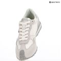 Buty damskie KARL LAGERFELD Velocette Embro Nft white leather/textile w/silver 9