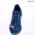 Buty do tenisa męskie Mizuno Wave Exceed Light 2 CC bellwether blue/ white/ fjord blue 11