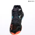 Buty do siatkówki Mizuno Wave Lightning Z8 Mid black/neon flame/peacock blue 11