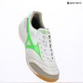 Buty piłkarskie męskie Mizuno Morelia Sala Elite IN white/neon green/galaxy silver 9