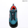 Buty trekkingowe damskie CMP Moon Low Wp teal/red fluo 6