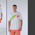 Koszulka tenisowa męska HEAD Topspin gi/print perf m 6