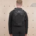 Plecak turystyczny KADVA kieszeń na laptopa Krok 25 l czarny 15