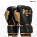 Rękawice bokserskie Everlast Powerlock 2 black/gold 8
