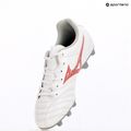 Buty piłkarskie dziecięce Mizuno Monarcida Neo III Select Jr MD white/radiant red 9