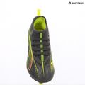 Buty piłkarskie dziecięce PUMA Ultra 5 Match FG/AG Jr matte aged silver/yellow alert/puma aged silver 9