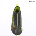 Buty piłkarskie dziecięce PUMA Ultra 5 Match+ LL FG/AG Jr matte aged silver/yellow alert/puma aged silver 9