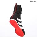 Buty bokserskie adidas Box Hog 4 core black/cloud white/pure ruby 9