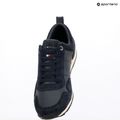 Buty męskie Tommy Hilfiger Iconic Leather Suede Mix Runner midnight 9